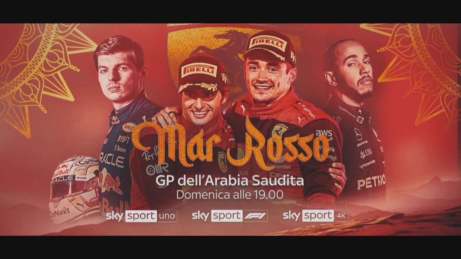 Sky Sport F1, Gran Premio Arabia Saudita 2022 (anche in streaming su NOW) - immagine di copertura per i programmi TV
