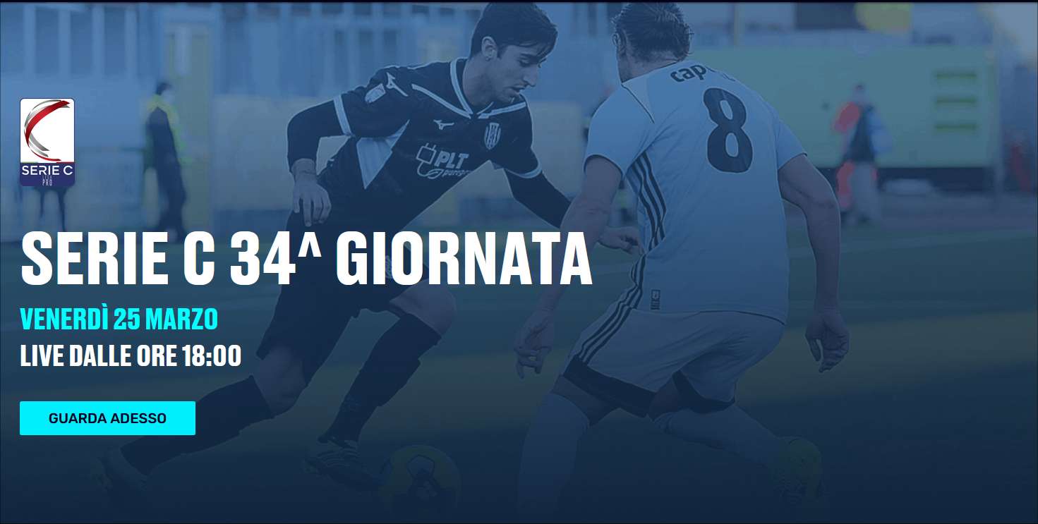 Lega Pro Eleven Sports, 34a Giornata - Programma e Telecronisti Serie C