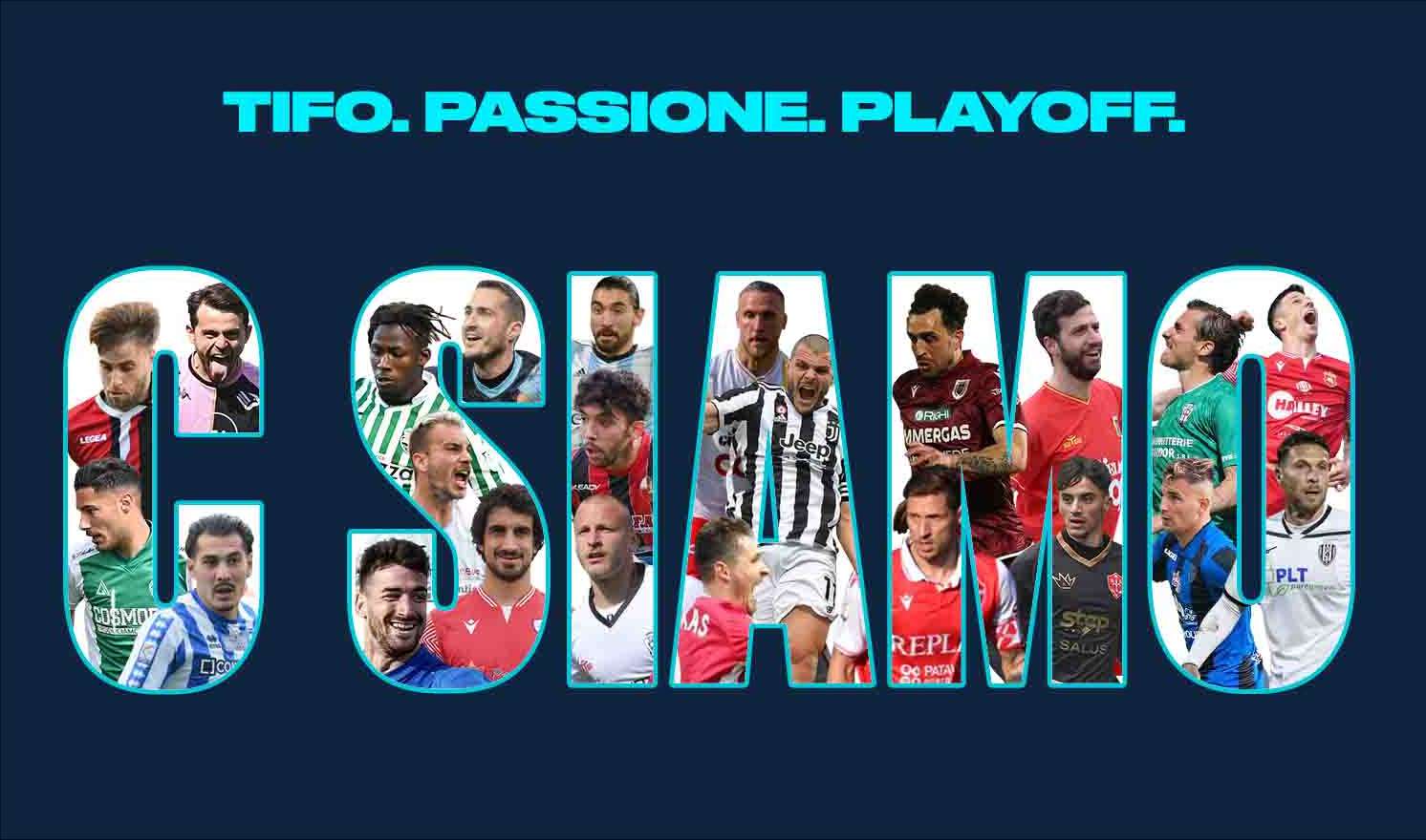 Lega Pro Eleven Sports, Playoff Nazionale 1 Turno - Programma e Telecronisti Serie C
