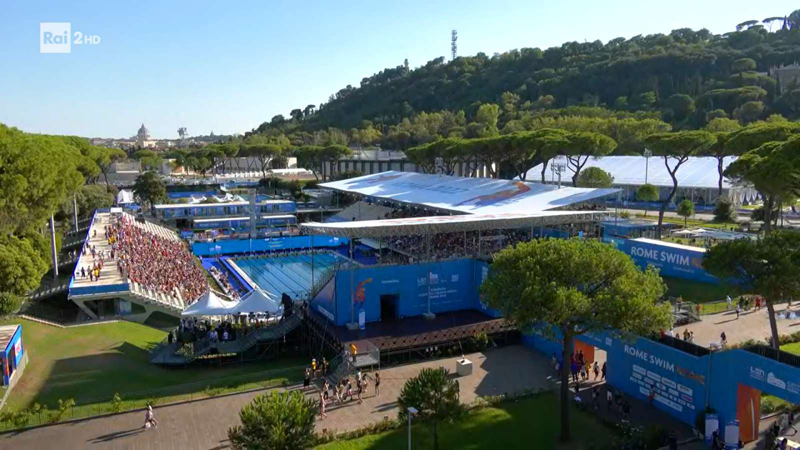 Domenica Rai Sport (Web e Play), 14 Agosto 2022 - diretta Europei Nuoto Roma, European Championships - immagine di copertura per i programmi TV