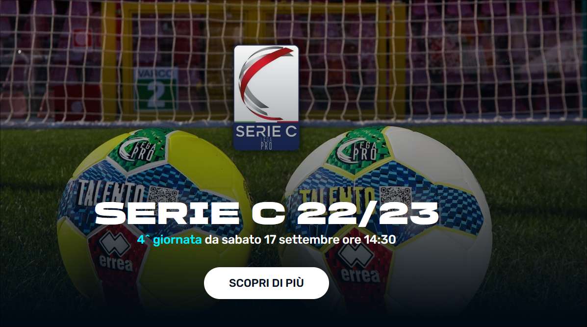 Eleven Sports Serie C 2022/23 4a Giornata, Palinsesto Telecronisti Lega Pro - immagine di copertura per i programmi TV