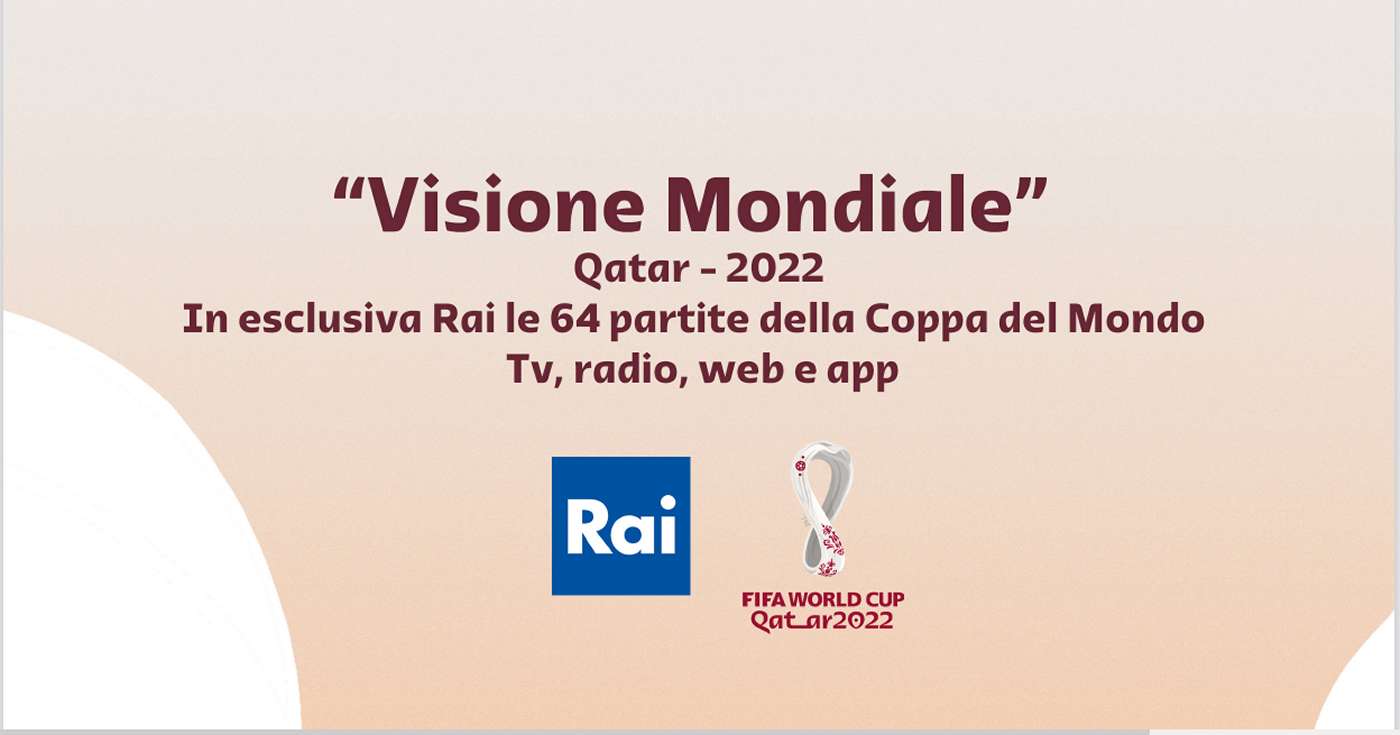 Domenica Rai Sport (Web e Play), 20 Novembre 2022 | diretta Mondiali di Calcio Qatar 2022