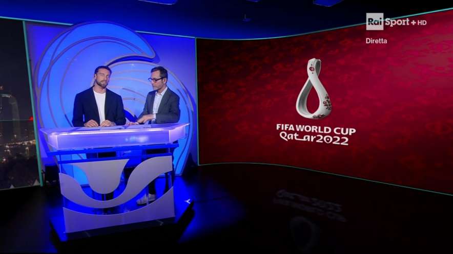 Mondiali di Calcio Qatar 30 Novembre 2022 - Palinsesto e Telecronisti Rai Sport - Rai 4K