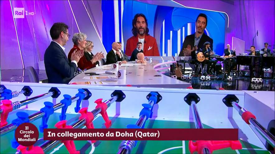 Mondiali di Calcio Qatar 5 Dicembre 2022 - Palinsesto e Telecronisti Rai Sport - Rai 4K