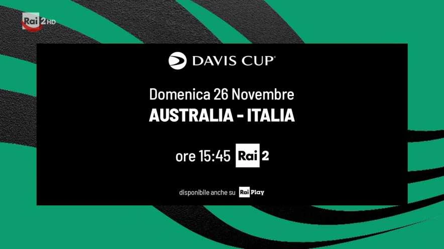Foto - Rai Sport Diretta Live: Coppa Davis 2023 Finale, Australia vs ITALIA - Domenica 26 Novembre Rai 2