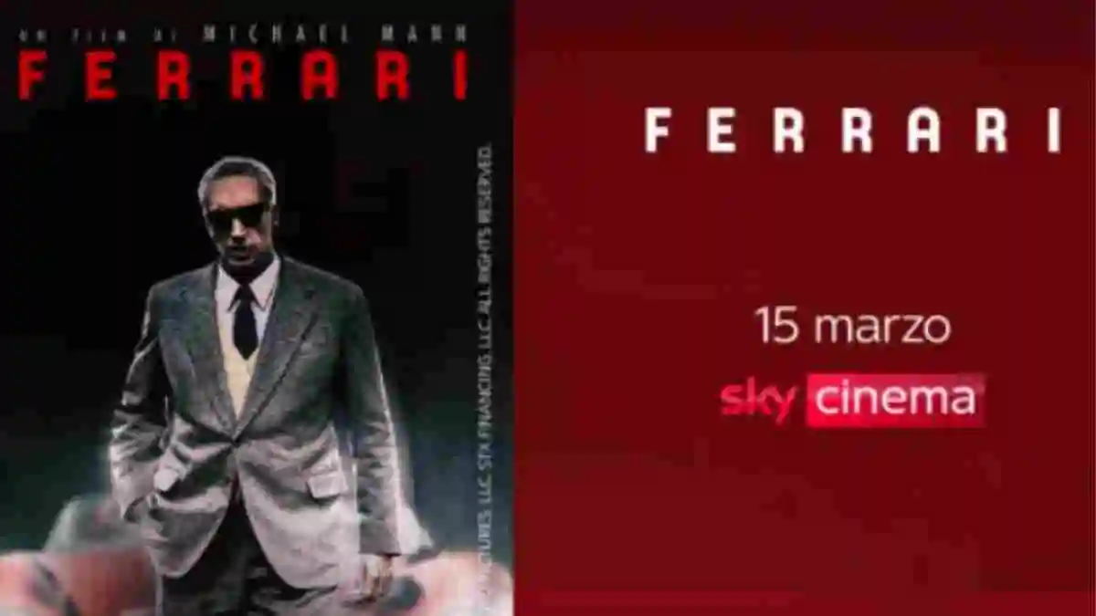 Foto - Guida TV Sky Cinema e NOW: Ferrari, Venerdi 15 Marzo 2024
