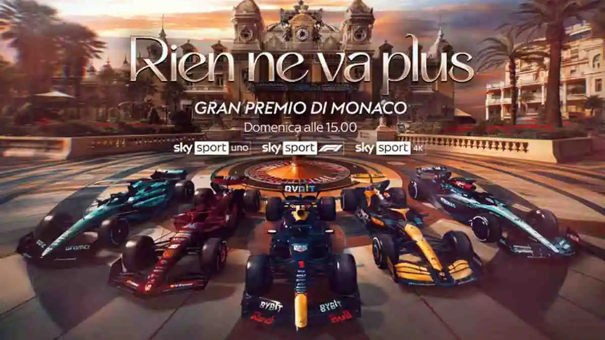 Formula 1 2024, diretta esclusiva GP Monte-Carlo Sky Sport e NOW - immagine di copertura per i programmi TV
