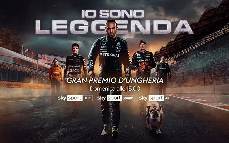  Formula 1 2024, diretta esclusiva GP Ungheria Sky Sport e NOW  - immagine di copertura per i programmi TV