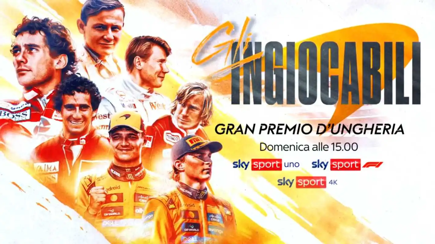 Formula 1 GP Ungheria 2025: dove e quando vederlo su Sky, NOW, TV8 in tv e streaming