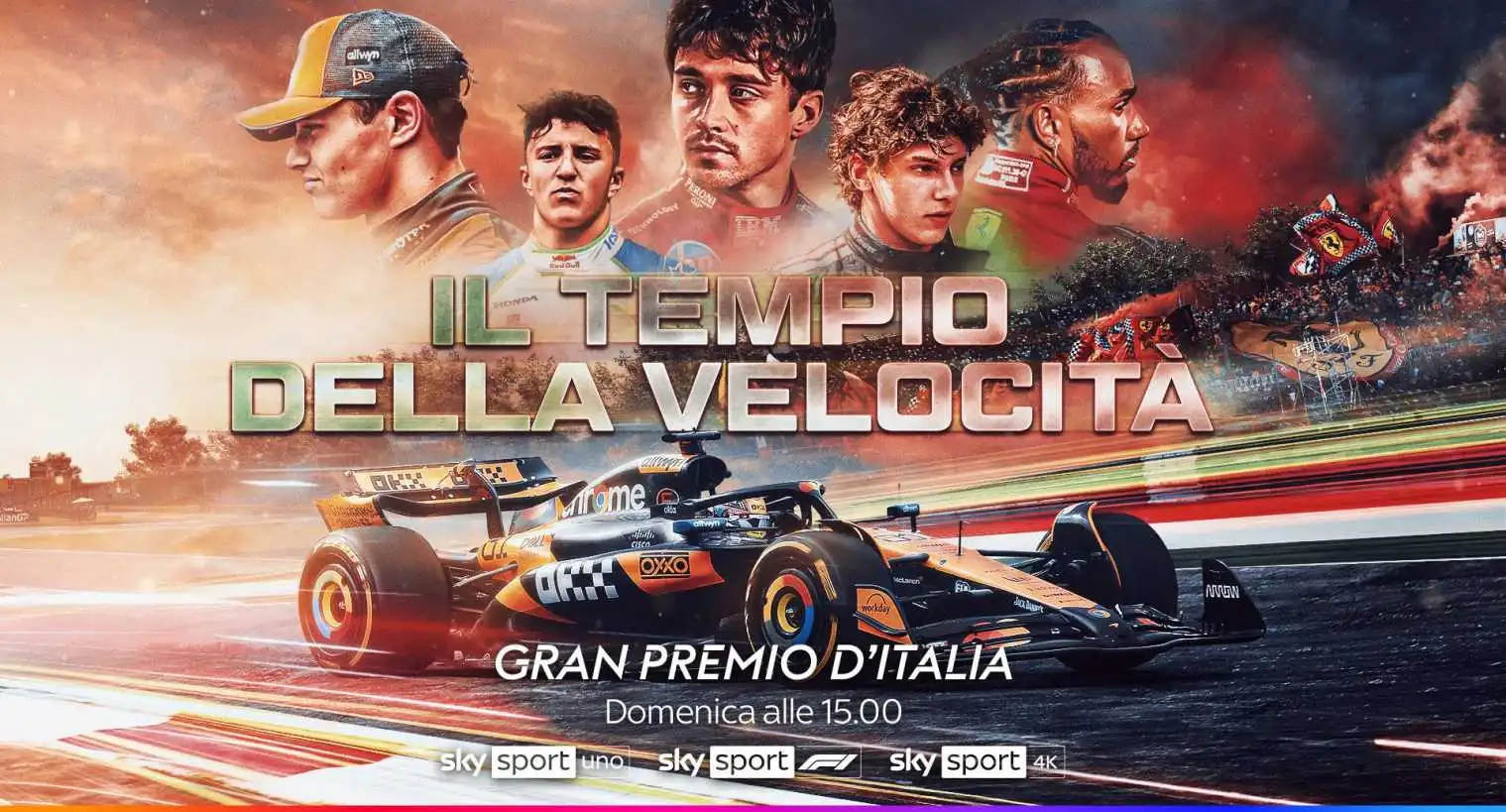 Monza chiama, Sky e NOW rispondono: emozioni live GP Italia Formula 1 Diretta in chiaro TV8 Monza chiama, Sky e NOW rispondono: emozioni live GP Italia Formula 1 Diretta in chiaro TV8