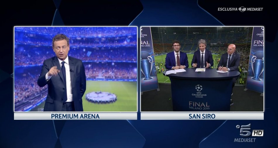Visualizza: Diritti Tv, sfida Sky e Mediaset per Champions con offerta circa 200mln a stagione su Digital-News.it Immagine di Diritti Tv, sfida Sky e Mediaset per Champions con offerta circa 200mln a stagione - Scopri di più su Sport