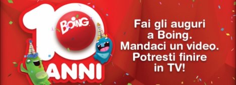 Foto - Boing Tv festeggia 10 anni e regala feste di compleanno ai bambini