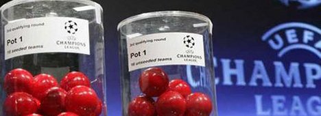 Sorteggi Champions L. e Uefa: in diretta su SKY, Mediaset Premium e Eurosport