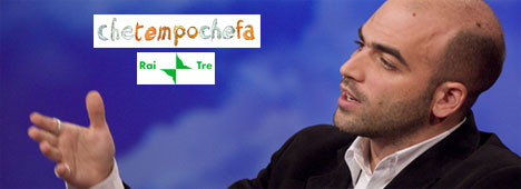 Visualizza: Rai Tre, speciale in prima serata di Che Tempo che Fa dedicato a Roberto Saviano su Digital-News.it Immagine di Rai Tre, speciale in prima serata di Che Tempo che Fa dedicato a Roberto Saviano - Scopri di più su Televisione