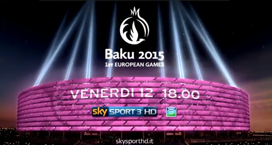 Foto - Giochi Europei Baku 2015, su Sky Sport un canale dedicato per oltre 250 ore di gare live