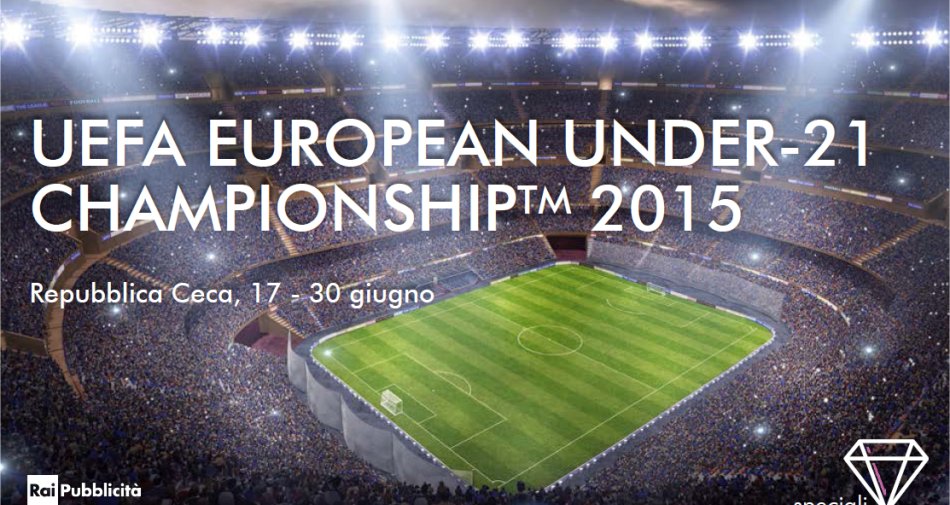 Immagine di Offerta dedicata di Rai PubblicitÃ  per gli Europei Under 21 dal 17 al 30 Giugno - Scopri di più su Sport