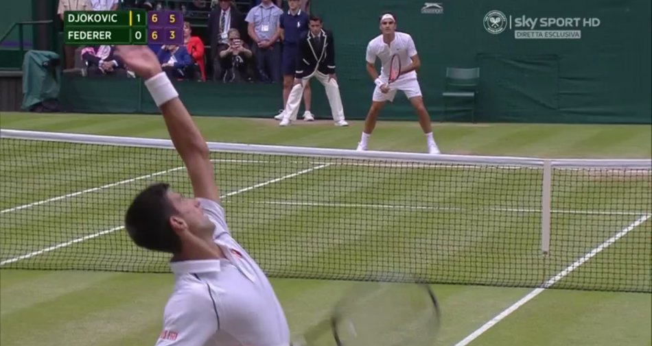 La finale di Wimbledon, match di tennis più visto di sempre trasmesso da Sky Sport