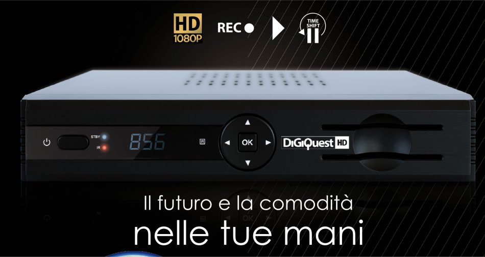 Foto - In arrivo EVO 3.1, un nuovo decoder SAT / DTT / WEB targato Digiquest certificato Premium