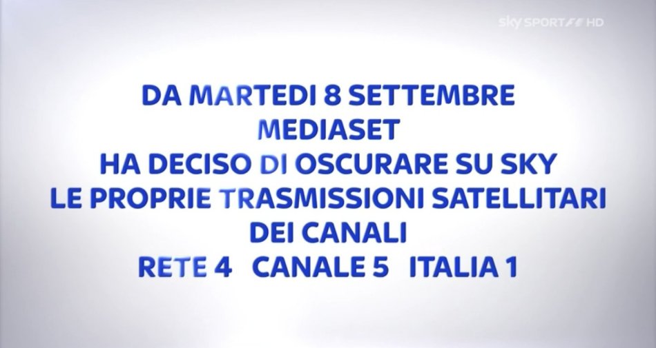 Immagine di Mediaset cripta i canali generalisti sul Sat? Sky invita a procurarsi la Digital Key - Scopri di più su Sky Italia