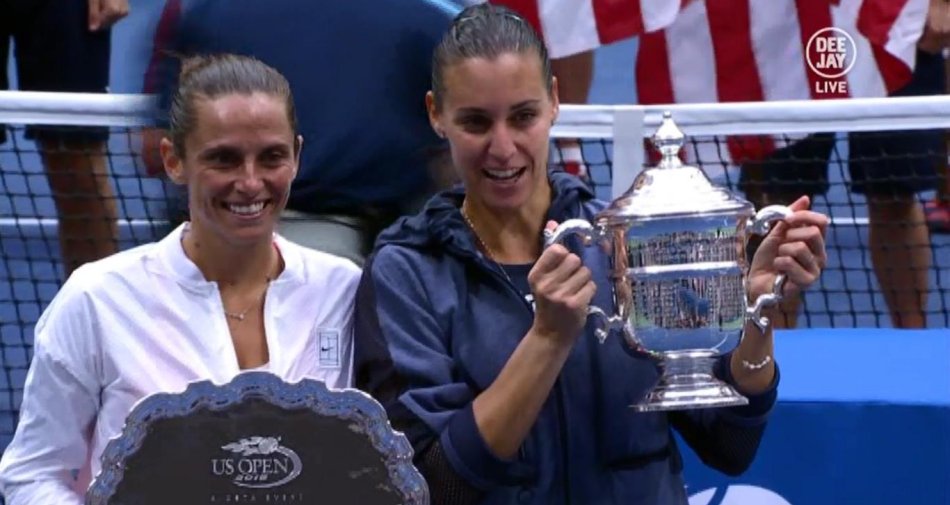 Immagine di Boom di ascolti per la finale Pennetta-Vinci con oltre 2 milioni tra Deejay Tv ed Eurosport - Scopri di più su Sport