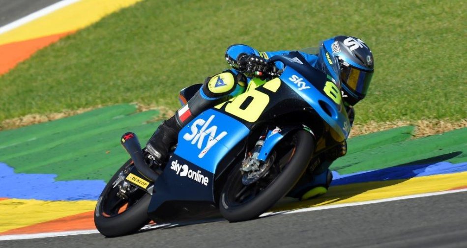 Immagine di Premio a Nicolò Bulega, pilota Sky Racing Team VR46 (dal 2016 su Sky Sport MotoGP HD) - Scopri di più su Sky Italia
