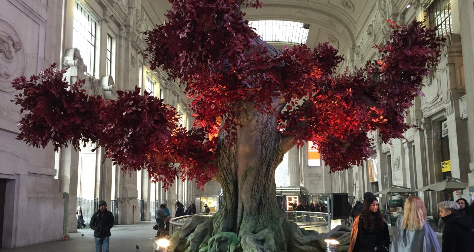 Immagine di Sky Atlantic HD porta alla Stazione Centrale Eterea, l'albero simbolo di Shannara - Scopri di più su Sky Italia