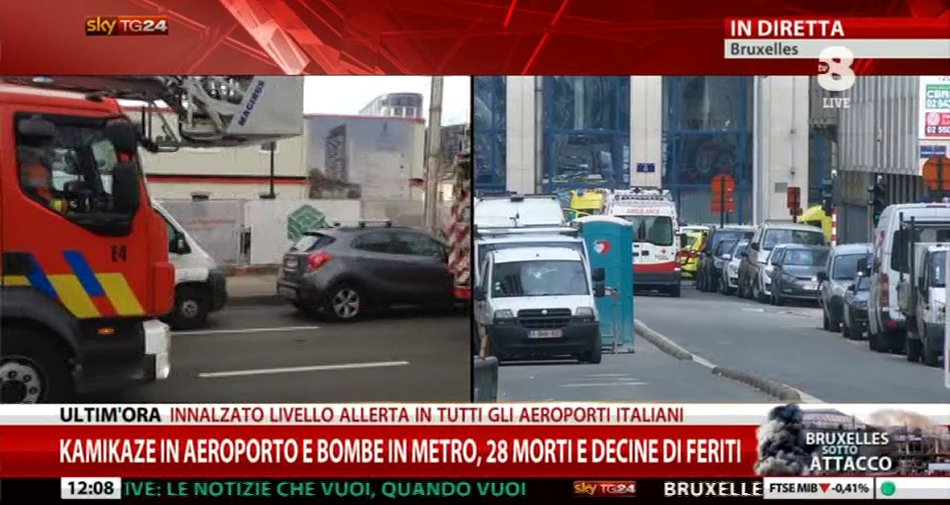Visualizza: Bruxelles Sotto Attacco, speciale di SkyTG24 HD con le tappe più importanti su Digital-News.it Immagine di Bruxelles Sotto Attacco, speciale di SkyTG24 HD con le tappe più importanti - Scopri di più su Sky Italia