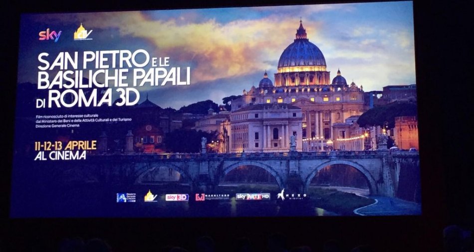  Basiliche Papali Roma, l'omaggio di Sky 3D al Giubileo di Papa Francesco 