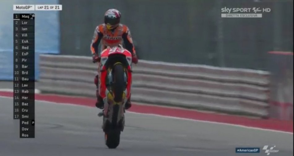 Immagine di MotoGP Americas, 940 mila per diretta esclusiva Sky Sport. Tv8 leader nazionale durante la gara - Scopri di più su Sky Italia