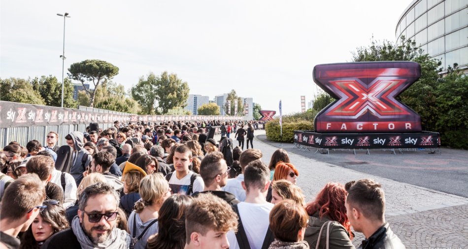 Foto - I casting di #XF10 partono da Roma con 7 mila presenze nel primo giorno 