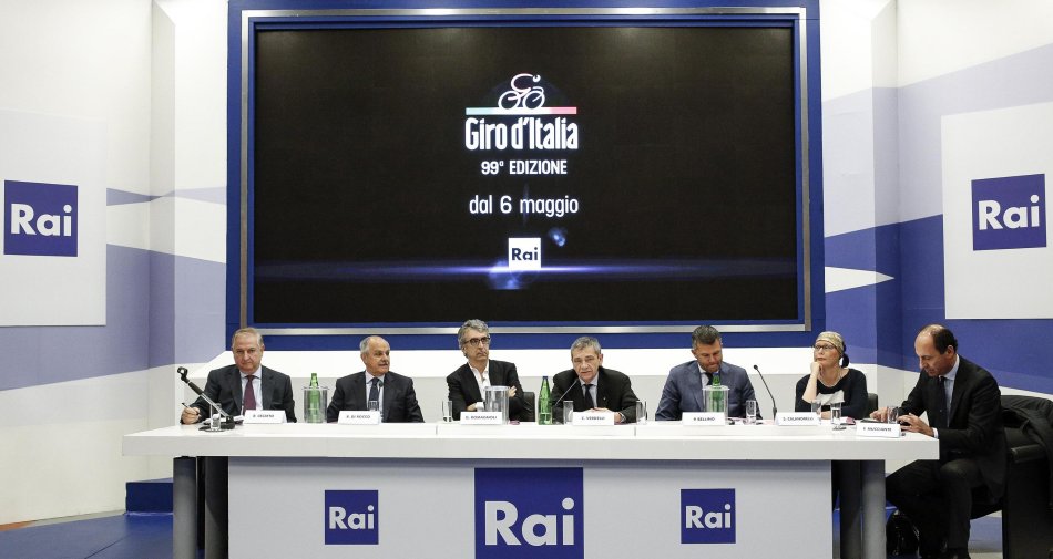 Immagine di Presentata l'offerta editoriale di Rai Sport per il Giro d'Italia 2016 - Scopri di più su Sport