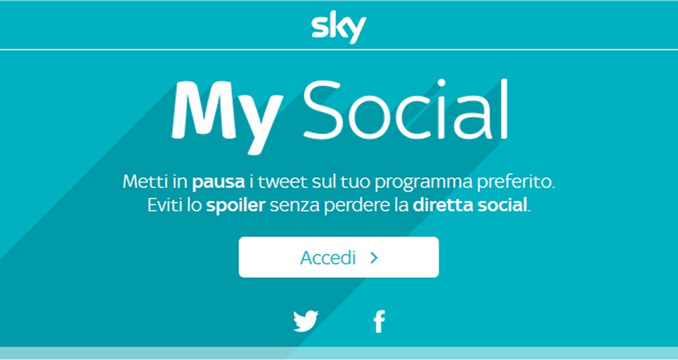 Visualizza: Sky - My Social, il tool che mette "in pausa" il second screen per evitare gli spoiler su Digital-News.it Immagine di Sky - My Social, il tool che mette "in pausa" il second screen per evitare gli spoiler - Scopri di più su Sky Italia