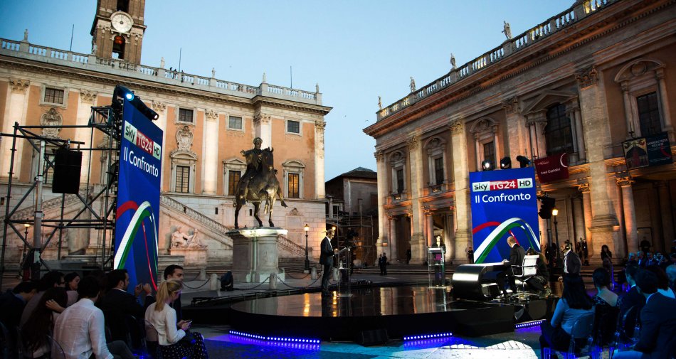Immagine di 460 mila su Sky TG24 e Tv8 per il #ConfrontoSkyTG24 Giachetti / Raggi per Sindaco Roma - Scopri di più su Sky Italia