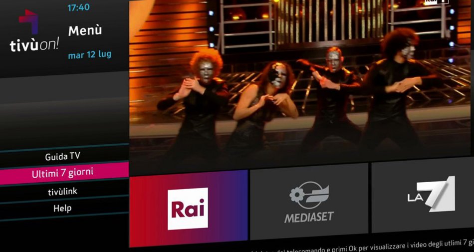 Immagine di Nasce Tivùon: la libertà di rivedere ciò che vuoi negli ultimi 7 giorni di Rai, Mediaset e La7 - Scopri di più su Internet e Tv