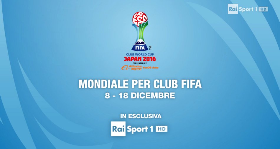 Immagine di Mondiale per Club, Fifa Club World Cup 2016 in diretta esclusiva su Rai Sport HD - Scopri di più su Sport