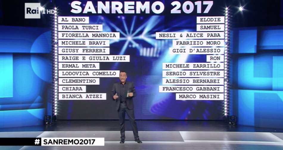 Immagine di Sanremo 2017, talent e vecchi leoni nel «mazzo di fiori» preparato da Conti - Scopri di più su Televisione