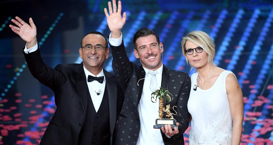 Foto -  Francesco Gabbani vince il Festival di Sanremo 2017 con «Occidentalìs Karma»