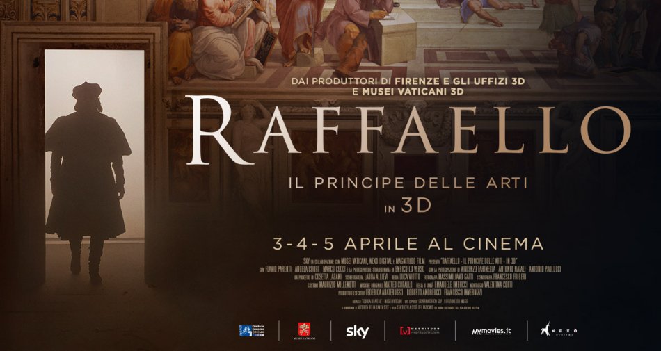 Svelato da Sky 3D il trailer ufficiale di «Raffaello – il Principe delle Arti – in 3D »