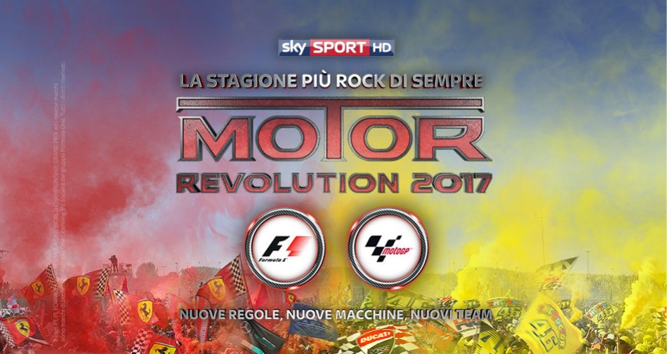 #SkyMotoriRock, oggi la presentazione stagione 2017 Sky Sport F1 e Sky Sport MotoGP HD