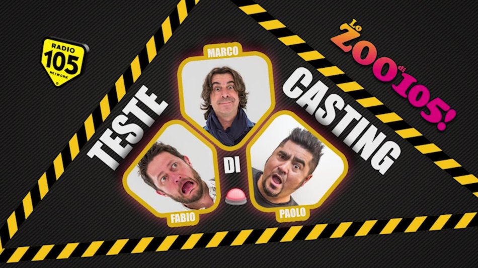Radio 105 sbarca in tv con «Teste di Casting» su Italia 1