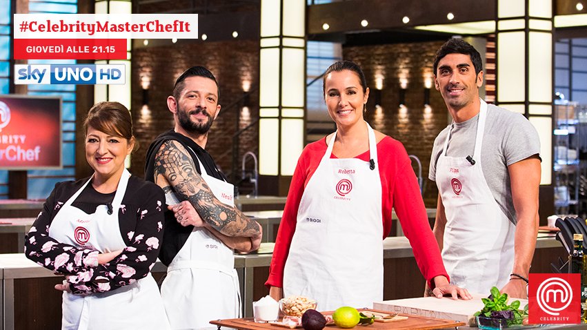 Immagine di Sfida finale su Sky Uno a Celebrity MasterChef tra Magnini, Passera, Capua e Nesli - Scopri di più su Sky Italia
