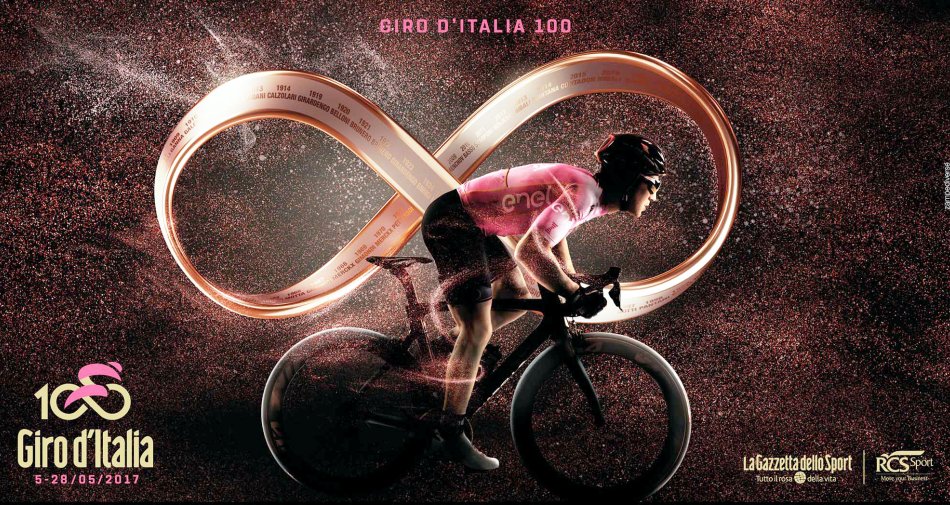 Immagine di #Giro100, il viaggio di Rai Sport per la maglia rosa con un lungo palinsesto (5 - 28 Maggio 2017) - Scopri di più su Sport