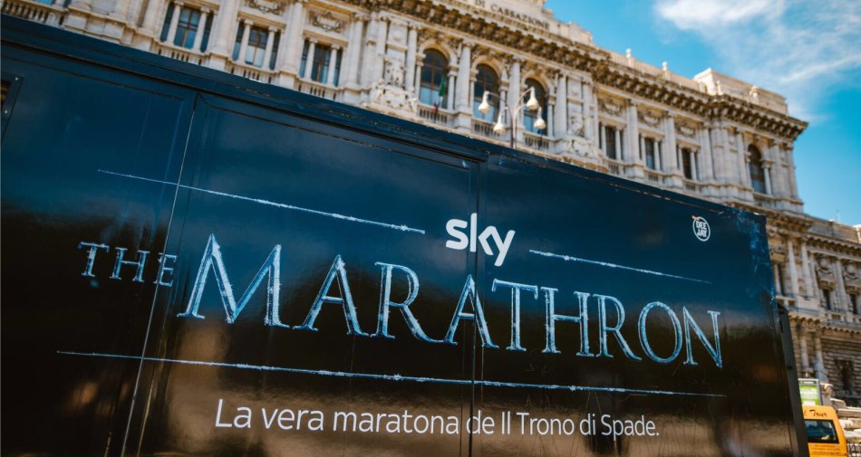 In attesa del Trono di Spade su Sky, con The Marathron si corre per davvero