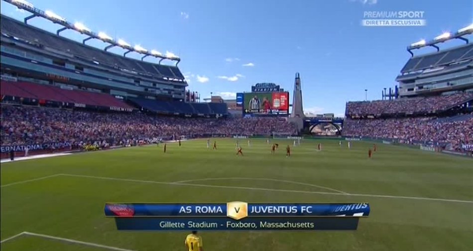 Oltre il 3% di share per Roma - Juventus alla ICC in diretta su Premium Sport