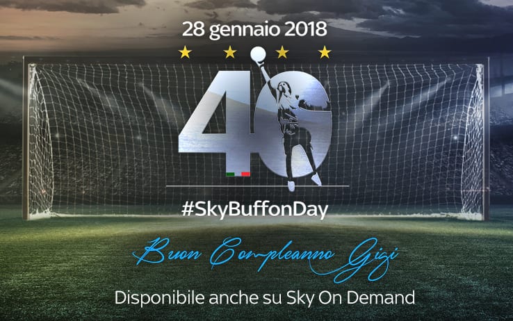 Immagine di Oggi è #SkyBuffonDay, su Sky Sport si celebrano i 40 anni di Gigi - Scopri di più su Sky Italia