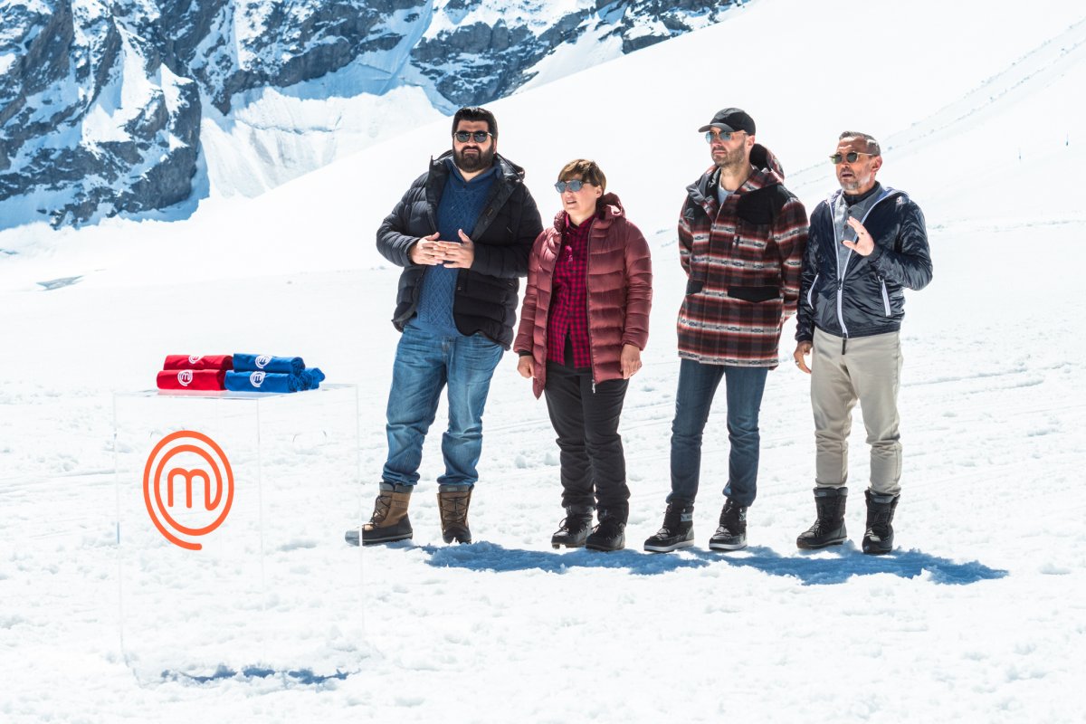 Foto - MasterChef Italia su Sky Uno. Stasera prova in esterna sul ghiacciaio dello Stelvio