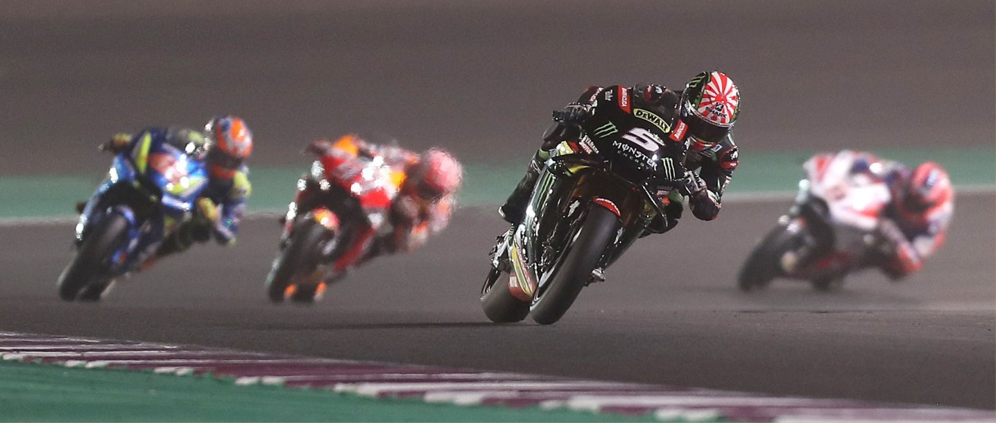 Immagine di MotoGP Qatar 2018, Gara - Diretta Sky Sport MotoGP HD ore 17 e differita Tv8 ore 21 - Scopri di più su Sky Italia