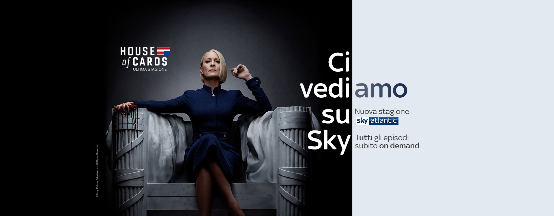 Visualizza: House of Cards 6 da stasera su Sky Atlantic HD e su Box Sets subito tutti gli episodi su Digital-News.it Immagine di House of Cards 6 da stasera su Sky Atlantic HD e su Box Sets subito tutti gli episodi - Scopri di più su Sky Italia