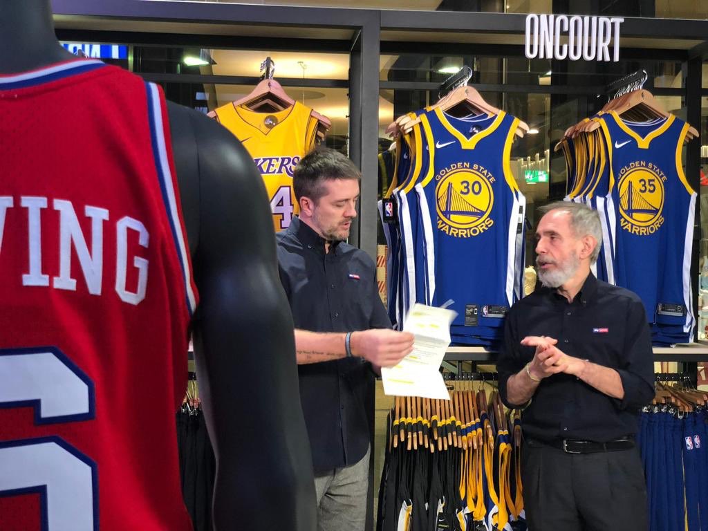 Immagine di Da Natale a inizio 2019 i campioni NBA festeggiano sul parquet di Sky Sport - Scopri di più su Sky Italia
