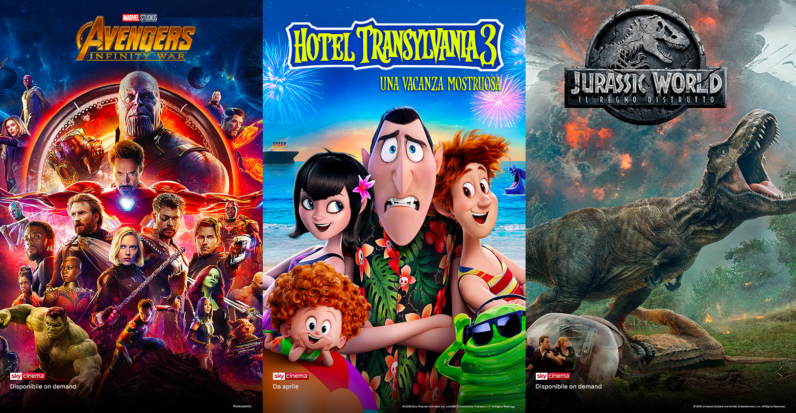 Immagine di 4 mesi gratuiti del ticket Cinema NOW TV in regalo con Vodafone Happy - Scopri di più su Sky Italia